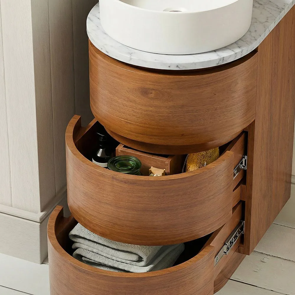 Solstice 15" Teak Petite Bathroom Vanity view 2